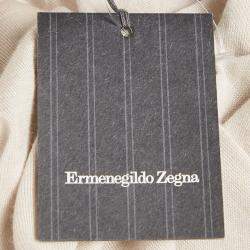 Ermenegildo Zegna Light Beige Cashmere Turtle Neck Sweater XXL