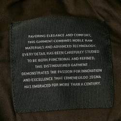 Ermenegildo Zegna Grey Cotton Knit Sweatpants L