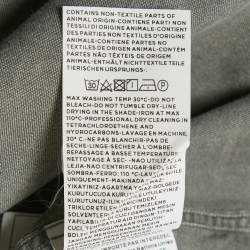 Ermenegildo Zegna Grey Cotton Button Front Shirt XXL