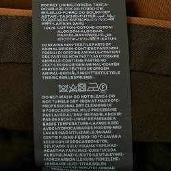 Ermenegildo Zegna Brown Cotton Regular Fit Trousers L