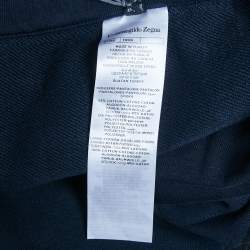 Pre Owned Ermenegildo Zegna Navy Blue Cotton Blend Joggers XXL