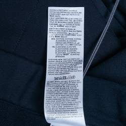 Pre Owned Ermenegildo Zegna Navy Blue Cotton Blend Joggers XXL