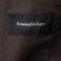 Ermenegildo Zegna Dark Blue Denim Drawstring Pants M