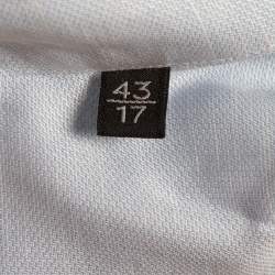 Pre Owned Ermenegildo Zegna Light Blue Linen Blend Full Sleeve Shirt XXL