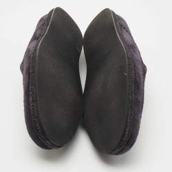 Ermenegildo Dark Blue Suede Espadrille Flats 42