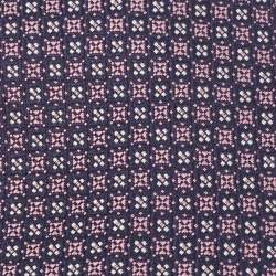 Ermenegildo Zegna Purple Patterned Silk Tie 