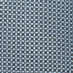 Pre Owned Ermenegildo Zegna Blue Patterned Silk Tie 