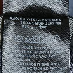 Ermenegildo Zegna Brown Silk Pocket Square 