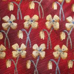 Ermenegildo Zegna Multicolor Floral Print Silk Jacquard Tie