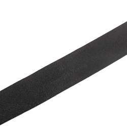 مملوكة مسبقًا Ermenegildo Zegna Black Leather Belt 130CM