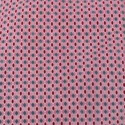 Pre Owned Ermenegildo Zegna Pink Geometric Patterned Silk Tie