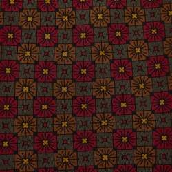 Pre Owned Ermenegildo Zegna Multicolor Floral Motif Silk Tie