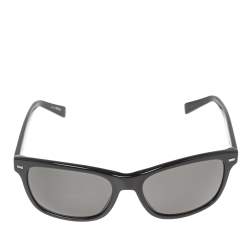 Ermenegildo Zegna Black EZ0001 Wayfarer Polarized Sunglasses
