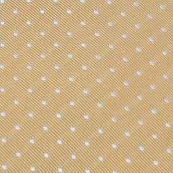 Pre Owned Ermenegildo Zegna Napoli Couture Yellow Jacquard Silk Tie
