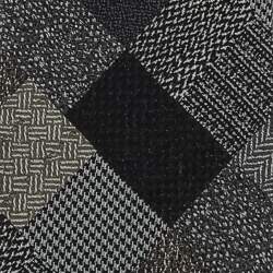 مملوكة مسبقًا Ermenegildo Zegna Multicolor Patchwork Jacquard Silk Tie