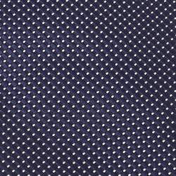 Pre Owned Ermenegildo Zegna Navy Blue Patterned Silk Tie