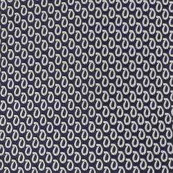 Ermenegildo Zegna Navy Blue/White Jacquard Silk Tie