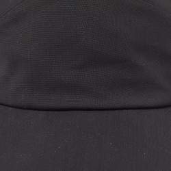 Pre Owned Ermenegildo Zegna Black Wool Baseball Cap M