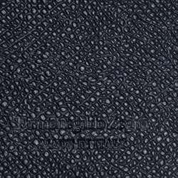 Pre Owned Ermenegildo Zegna Black Leather Hard Shell Business Card Holder