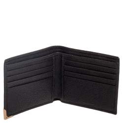 Ermenegildo Zegna Dark Brown Leather Bifold Wallet 