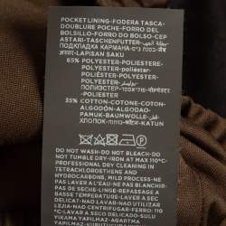 Ermenegildo Zegna Brown Wool Joggers XL