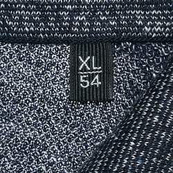 Pre Owned Ermenegildo Zegna Blue Cotton Blend Polo T-Shirt XL