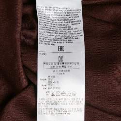Ermenegildo Zegna Brown Jersey Raglan Sleeve T-Shirt L