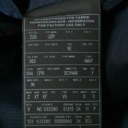Ermenegildo Zegna Blue Linen Blend Single Breasted Blazer 4XL