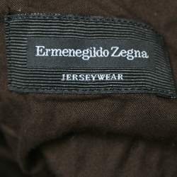 Ermenegildo Zegna Grey Wool Knit Utility Pants 4XL
