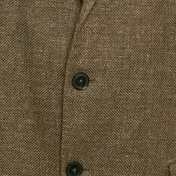 Ermenegildo Zegna Green Wool Blend Single Breasted Blazer XXXL