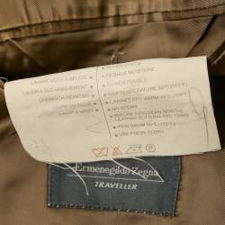 Ermenegildo Zegna Traveller Brown Regular Fit Blazer L