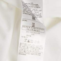 Pre Owned قميص إيرمنجلدو زينيا قطن أبيض بقصة عادية مقاس ثلاثة إكس لارج