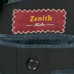 Pre Owned Ermenegildo Zegna Zenith Black Wool Single Breasted Blazer XXL