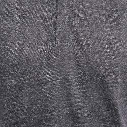 Pre Owned Ermenegildo Zegna Blue Jersey Polo T-Shirt S