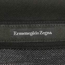 Pre Owned تي شيرت بولو ايرمنيجلدو زينيا قطن أسود مقاس صغير