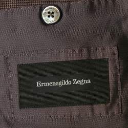 مملوكة مسبقًا بليزر إيرمنجيلدو زينيا بنقشة وردية خليط قطن كبير