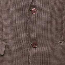 مملوكة مسبقًا بليزر إيرمنجيلدو زينيا بنقشة وردية خليط قطن كبير