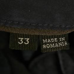 مملوكة مسبقًا Ermenegildo Zegna Navy Blue Denim Slim Fit Pants M/Waist 33"