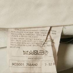 مملوكة مسبقًا Ermenegildo Zegna Grey Wool Formal Pants XL