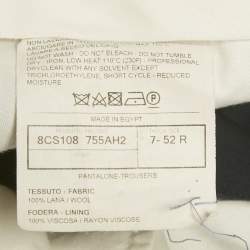 Pre Owned بنطلون إيرمينجيلدو زينيا بيج كوردروي مريح مقاس كبير خصر 33 بوصة