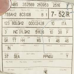 Pre Owned بنطلون إيرمينجيلدو زينيا بيج كوردروي مريح مقاس كبير خصر 33 بوصة