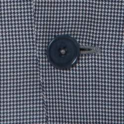 Pre Owned جاكيت بليزر ايرمي نجيلدو زينيا صوف هوندزتوث و حرير ثنائي اللون L