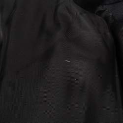 مملوكة مسبقًا Ermenegildo Zegna Black Wool Contrast Trim Detail Tuxedo 5XL (IT 60L)