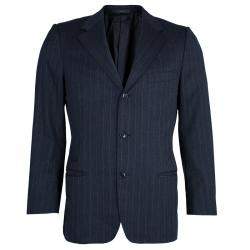 Ermenegildo Zegna Men's Grey Striped Suit M
