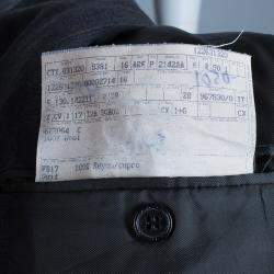 Ermenegildo Zegna Men's Grey Striped Suit M