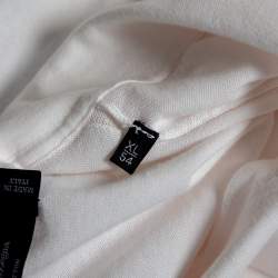 Pre Owned Ermenegildo Zegna White Cotton Knit Short Sleeved Polo Shirt XXL 
