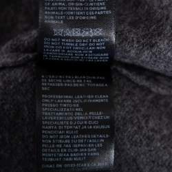 Ermenegildo Zegna Grey Cashmere Buttoned Mock Neck Sweater XL