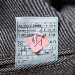 Ermenegildo Zegna Two-Toned Cashmere & Wool Single Breasted Blazer XXL 