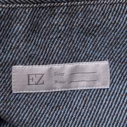Ermenegildo Zegna Two-Toned Cashmere & Wool Single Breasted Blazer XXL 