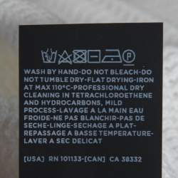 Pre Owned Ermenegildo Zegna White Textured Cotton Knit Sweater 2XL